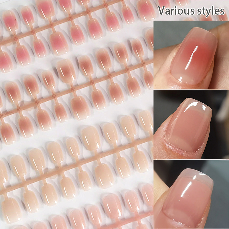 30Pcs Nude Color Fake Nail Fas - огляд і ціна Nail Art Xs
