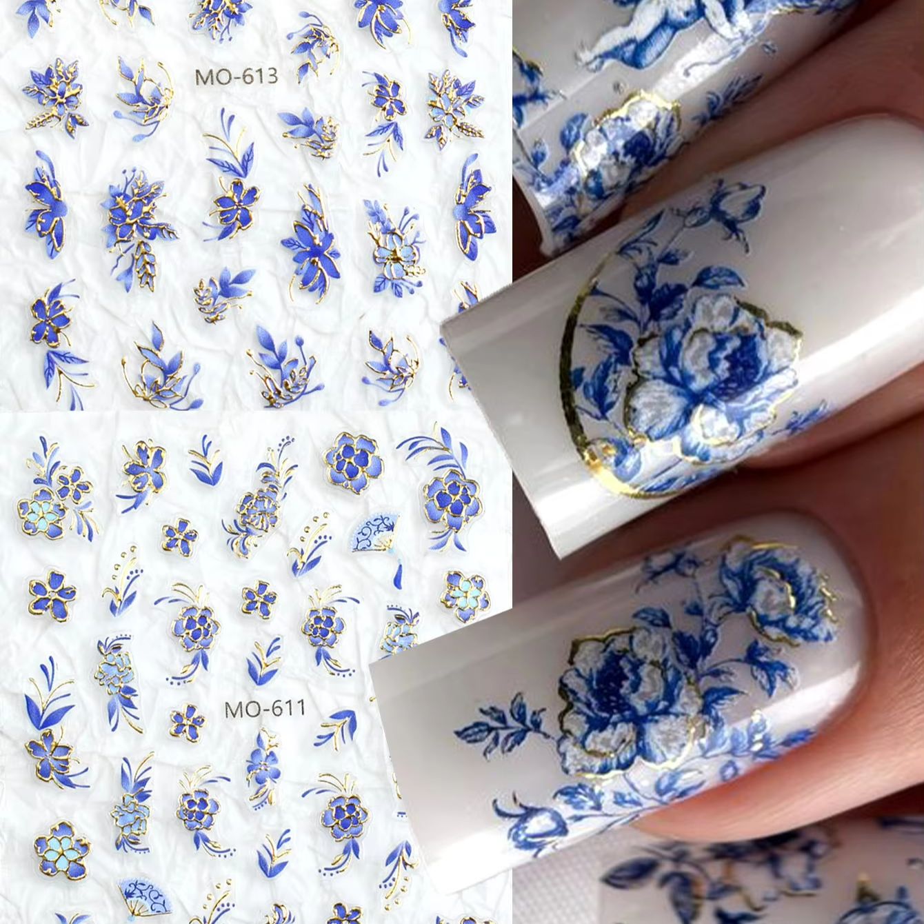 3D Flower Nail Stickers - Spri - огляд і ціна Nail Art France