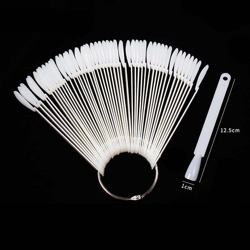 Nail Display Sticks Clear Natu - огляд і ціна Nail Art Natural